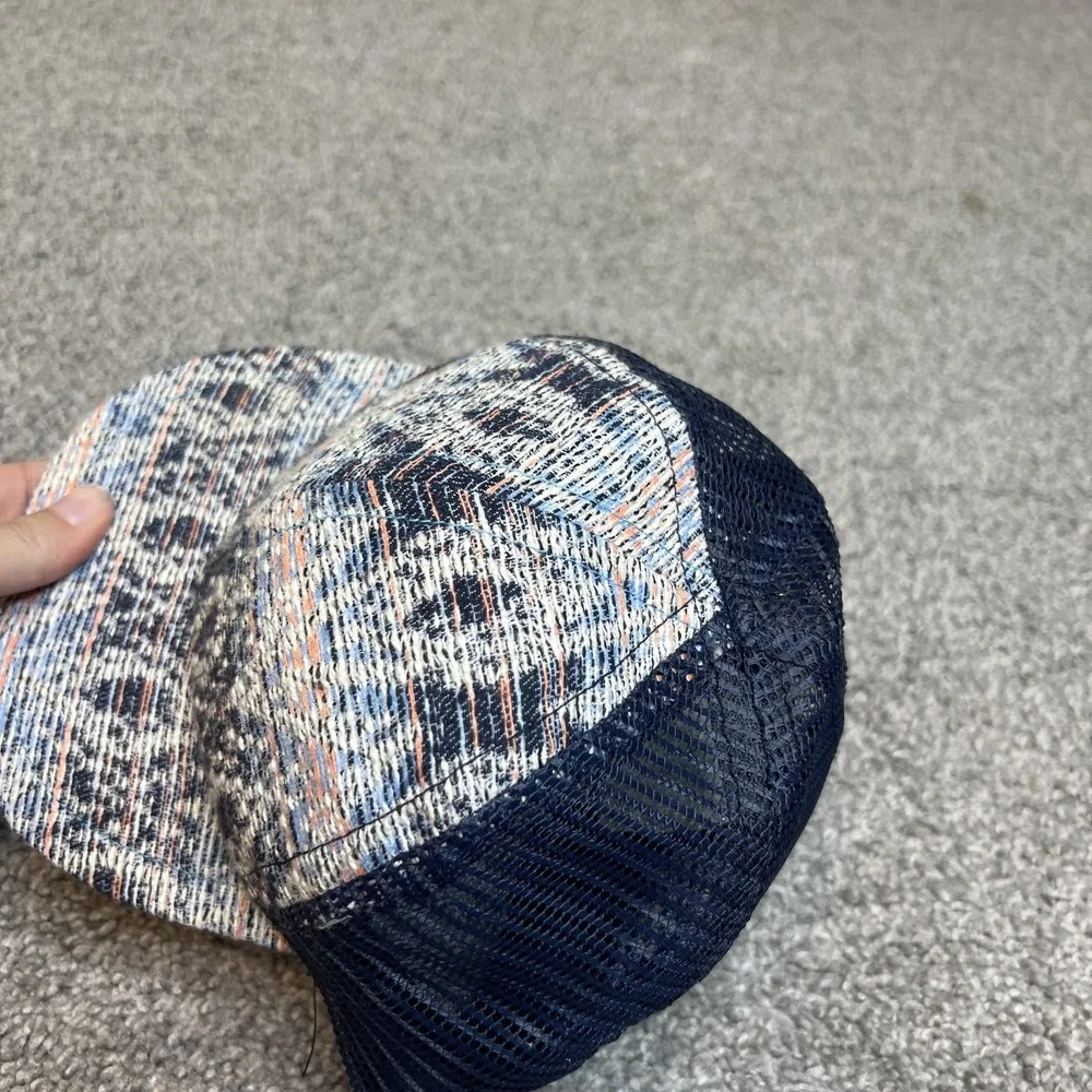 George Hats Hat Cap Snap‎ Back Navy Aztec Trucker Mesh Toddler Made USA